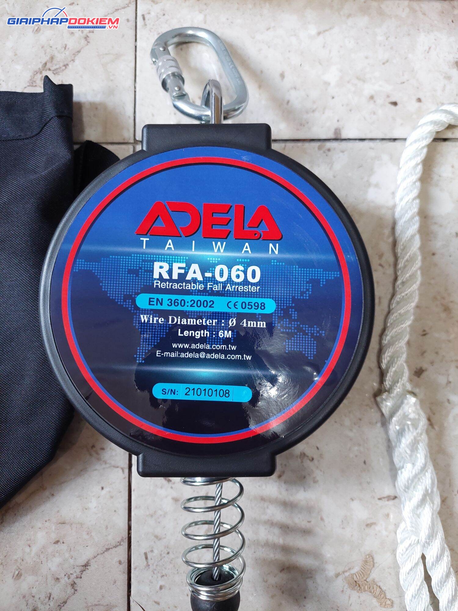 Cuộn Dây hãm tự động 6m ADELA RFA-060 8 Cuộn Dây hãm tự động 6m ADELA RFA-060 - Ảnh 4