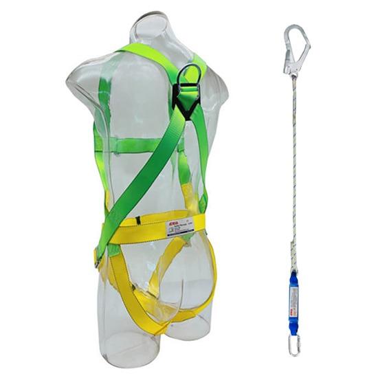 Dây an toàn toàn thân và dây treo giảm sóc 1 móc nhôm ADELA H4501+EW71051 10 Dây an toàn toàn thân và dây treo giảm sóc 1 móc nhôm ADELA H4501+EW71051 - Ảnh 5
