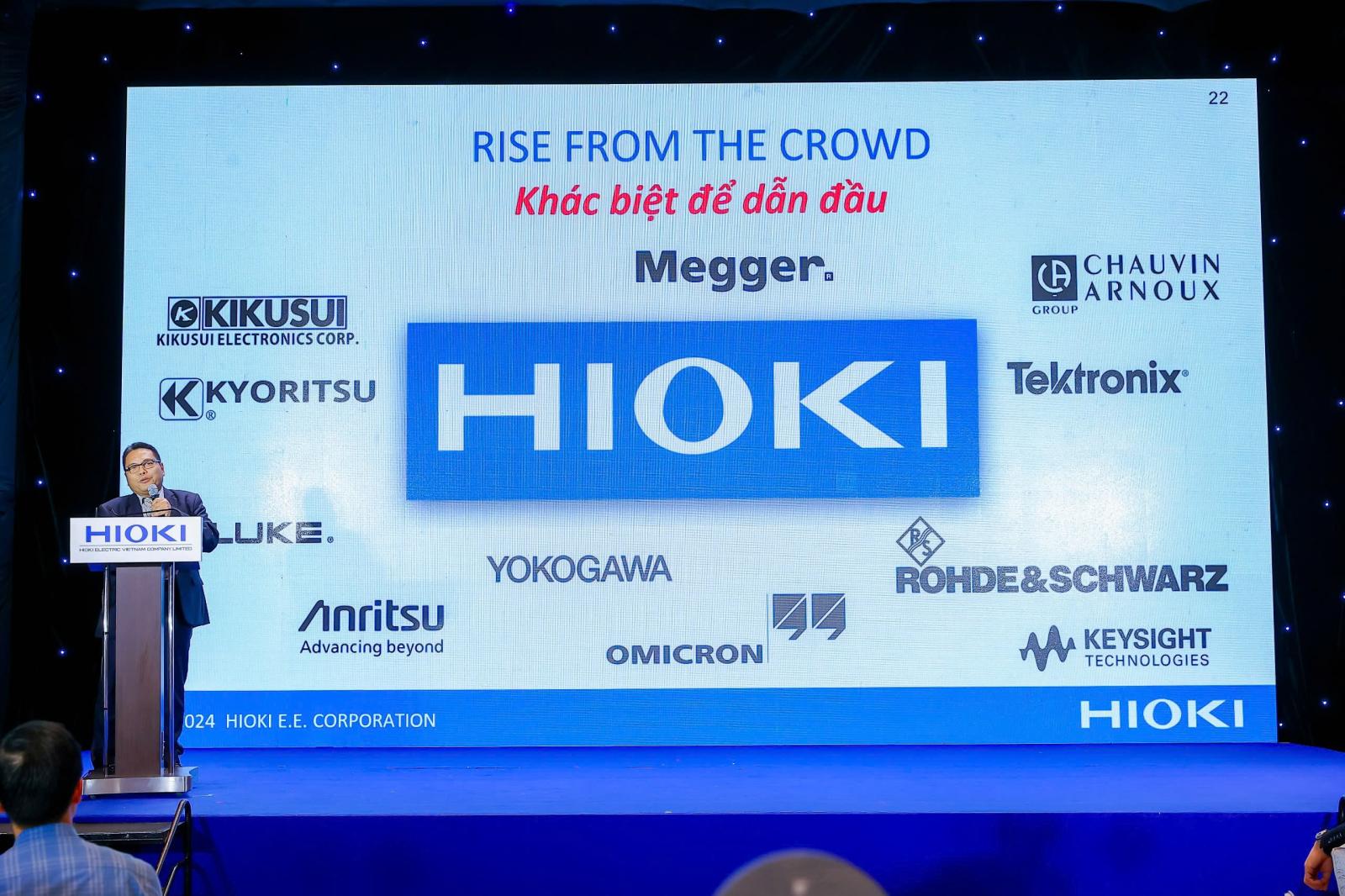 Đại Diện Giải Pháp Đo Kiểm Tham Dự Lễ Thành Lập Công Ty Hioki Việt Nam Ở Hà Nội 11 Sứ mệnh của công ty Hioki Electric Vietnam