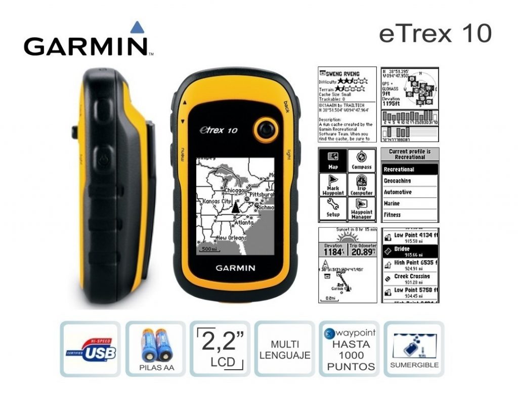 Máy định vị GPS GARMIN ETREX10 13 Máy định vị GPS GARMIN ETREX10