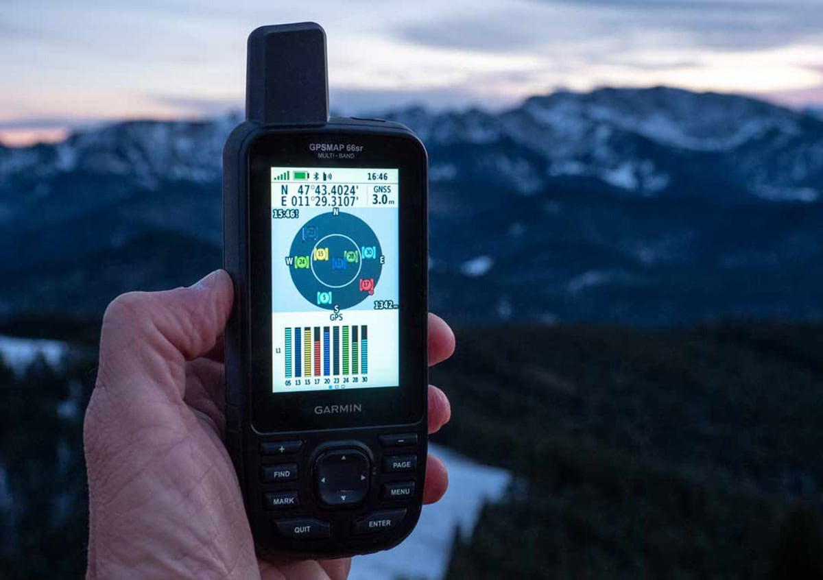 Máy Định Vị GPS Cầm Tay Garmin GPSMAP 66sr 17 Máy Định Vị GPS Cầm Tay Garmin GPSMAP 66sr