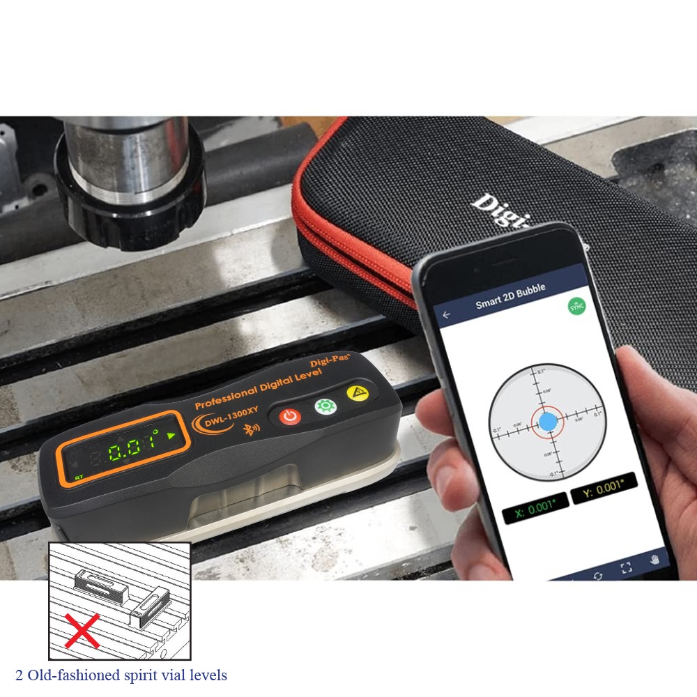 Máy cân bằng kỹ thuật số chính xác 2 trục Digi Pas DWL-1300XY 27 Máy cân bằng kỹ thuật số chính xác 2 trục Digi Pas DWL-1300XY - Ảnh 4