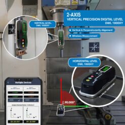 Máy cân bằng kỹ thuật số chính xác theo chiều dọc 2 trục Digi Pas DWL-1900XY 40 1900xy 4 11zon