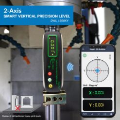 Máy cân bằng kỹ thuật số chính xác theo chiều dọc 2 trục Digi Pas DWL-1900XY 41 1900xy 5 11zon