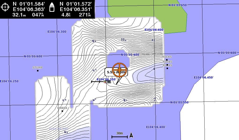 Máy Định Vị Dò Cá GARMIN AQUAMAP 1052xs 19 Máy định vị dò cá GARMIN AQUAMAP 1052xs