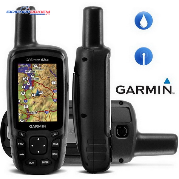 Máy Định Vị GPS GARMIN GPSMAP 62SC (có camera) 7 Máy Định Vị GPS GARMIN GPSMAP 62SC (có camera) - Ảnh 4