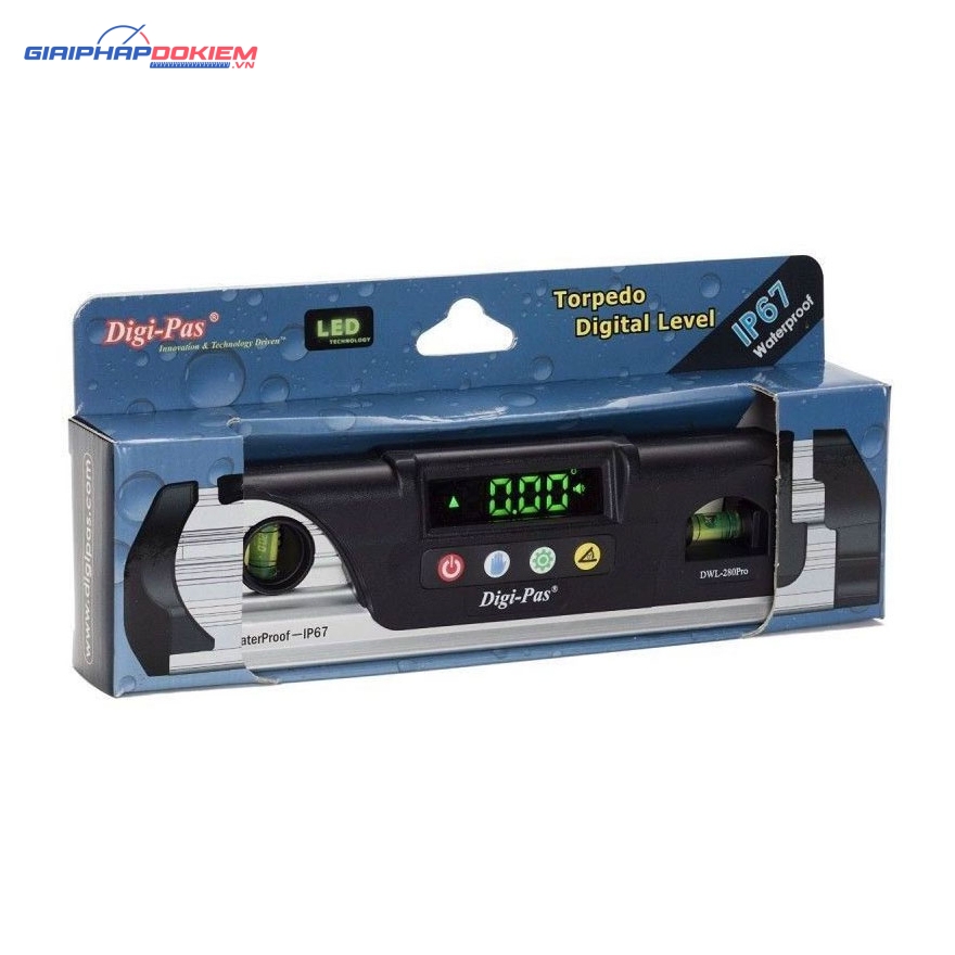 Máy thủy bình Torpedo kỹ thuật số chống nước Digi Pas DWL-280Pro 30 Máy thủy bình Torpedo kỹ thuật số chống nước Digi Pas DWL-280Pro - Ảnh 4