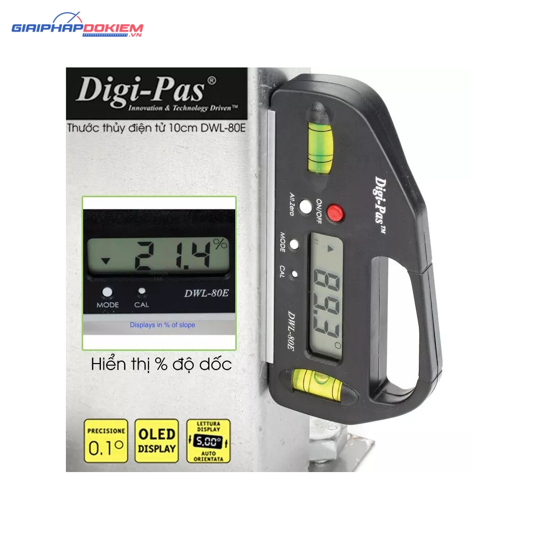 Máy cân mực kỹ thuật số Digi Pas DWL-80E 22 Máy cân mực kỹ thuật số Digi Pas DWL-80E - Ảnh 2
