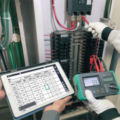 Đồng hồ đo điện trở đất Kyoritsu model 4105 DLBT 25 4105dl field 02