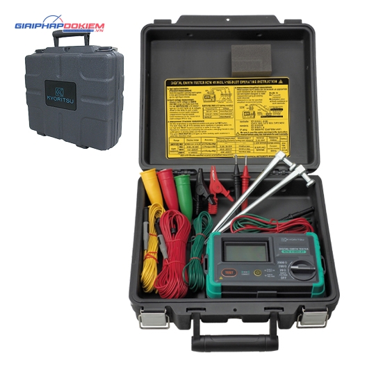 Đồng hồ đo điện trở đất Kyoritsu model 4105 DLBT-H 18 Đồng hồ đo điện trở đất Kyoritsu model 4105 DLBT-H - Ảnh 2