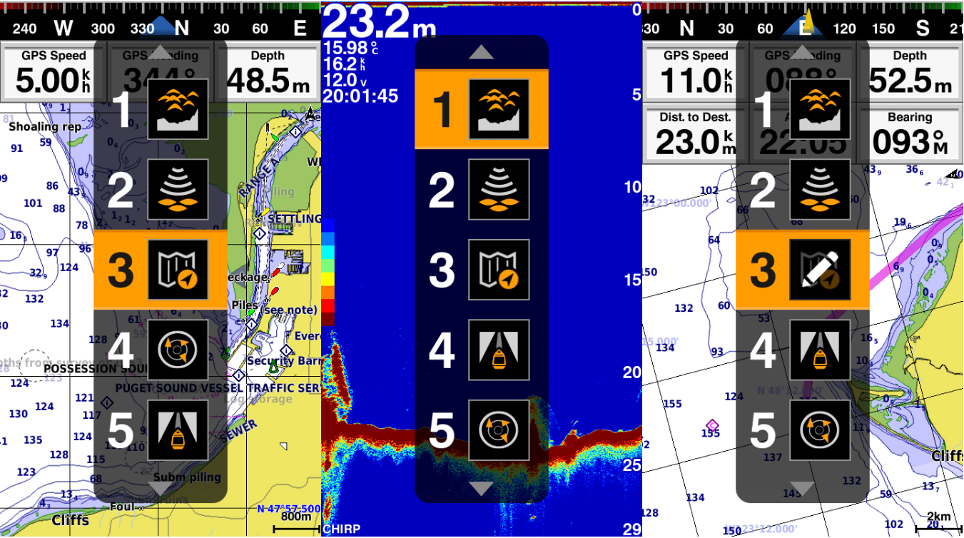 Máy Định Vị Dò Cá GARMIN GPSMAP 585 Plus