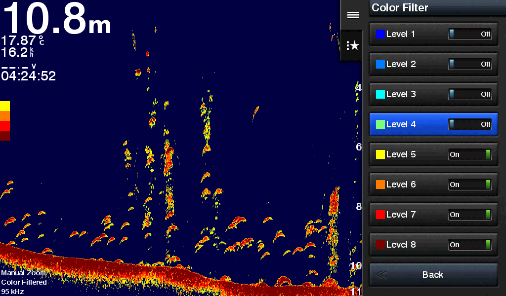 Máy Định Vị Dò Cá GARMIN AQUAMAP 1052xs 22 Máy định vị dò cá GARMIN AQUAMAP 1052xs