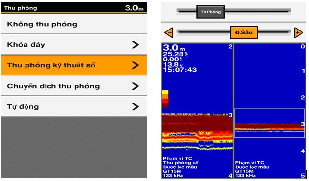 Máy Định Vị Dò Cá GARMIN FF 650 GPS 22 Máy định vị dò cá GARMIN FF 650 GPS