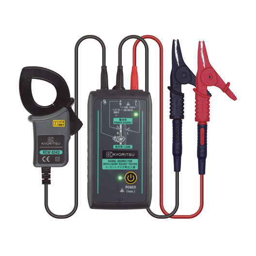 Bộ kiểm tra ổ cắm thông minh Kyoritsu KEW 8343 4 Bộ kiểm tra ổ cắm thông minh Kyoritsu KEW 8343