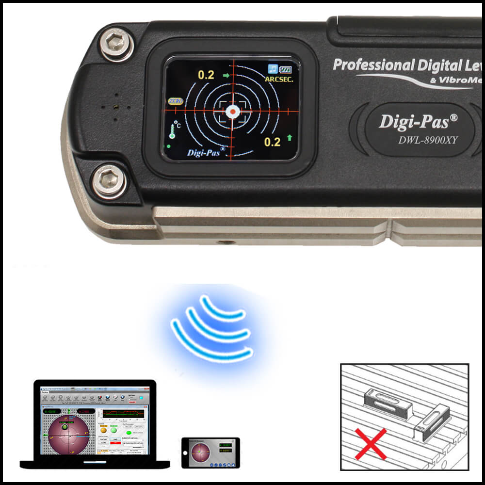 Máy đo độ nghiêng siêu chính xác 2 trục Digi Pas DWL8900XY 24 Máy đo độ nghiêng siêu chính xác 2 trục Digi Pas DWL8900XY