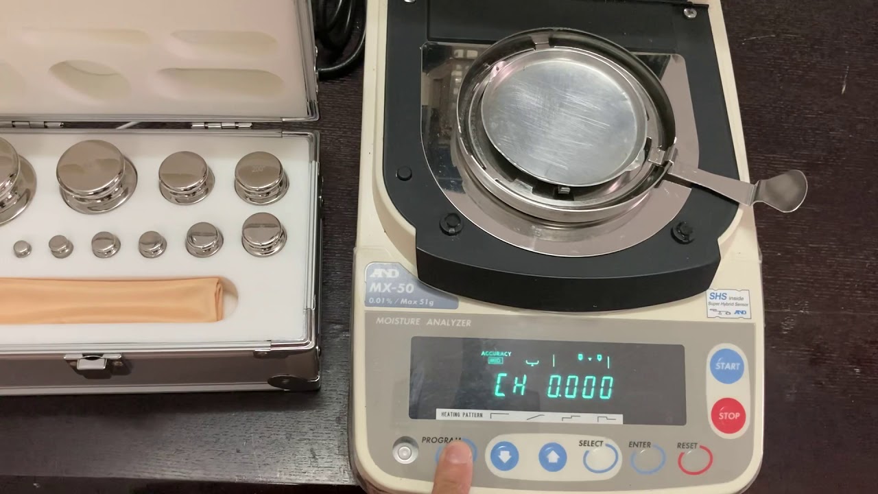 Hướng Dẫn Sử Dụng Cân Phân Tích Độ Ẩm AND Cho Người Mới Bắt Đầu 8 Hướng dẫn sử dụng cân phân tích độ ẩm AND