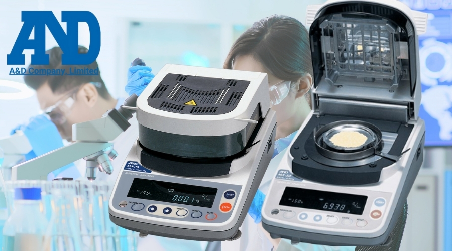 Đơn Vị Cung Cấp Cân Sấy Ẩm AND Chính Hãng, Uy Tín, Giá Tốt Nhất 10 Đơn vị cung cấp cân sấy ẩm AND