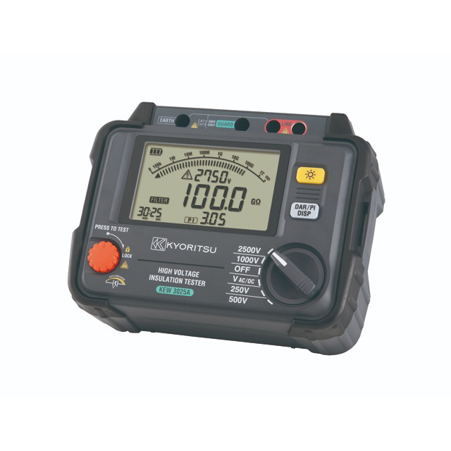 Đồng hồ đo điện trở cách điện Kyoritsu model 3025B 3 Đồng hồ đo điện trở cách điện Kyoritsu model 3025B