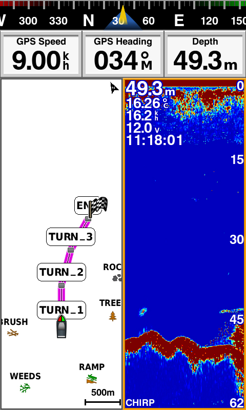 Máy Định Vị Dò Cá GARMIN FF 650 GPS 17 Máy định vị dò cá GARMIN FF 650 GPS