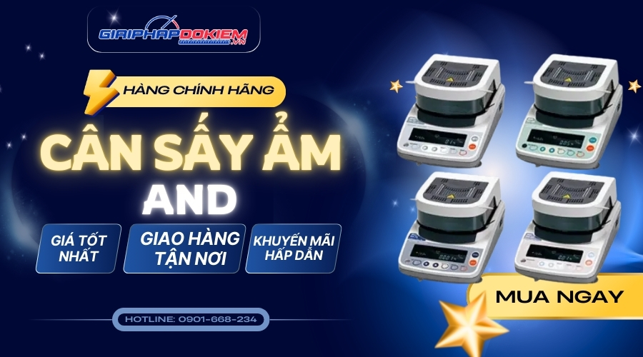 Đơn Vị Cung Cấp Cân Sấy Ẩm AND Chính Hãng, Uy Tín, Giá Tốt Nhất 16 Đơn vị cung cấp cân sấy ẩm AND