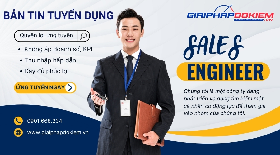 Giải Pháp Đo Kiểm Tuyển Dụng Sales Engineer - Thu Nhập Hấp Dẫn Tại Gò Vấp, TP.HCM 2 Tuyển dụng Sales Engineer