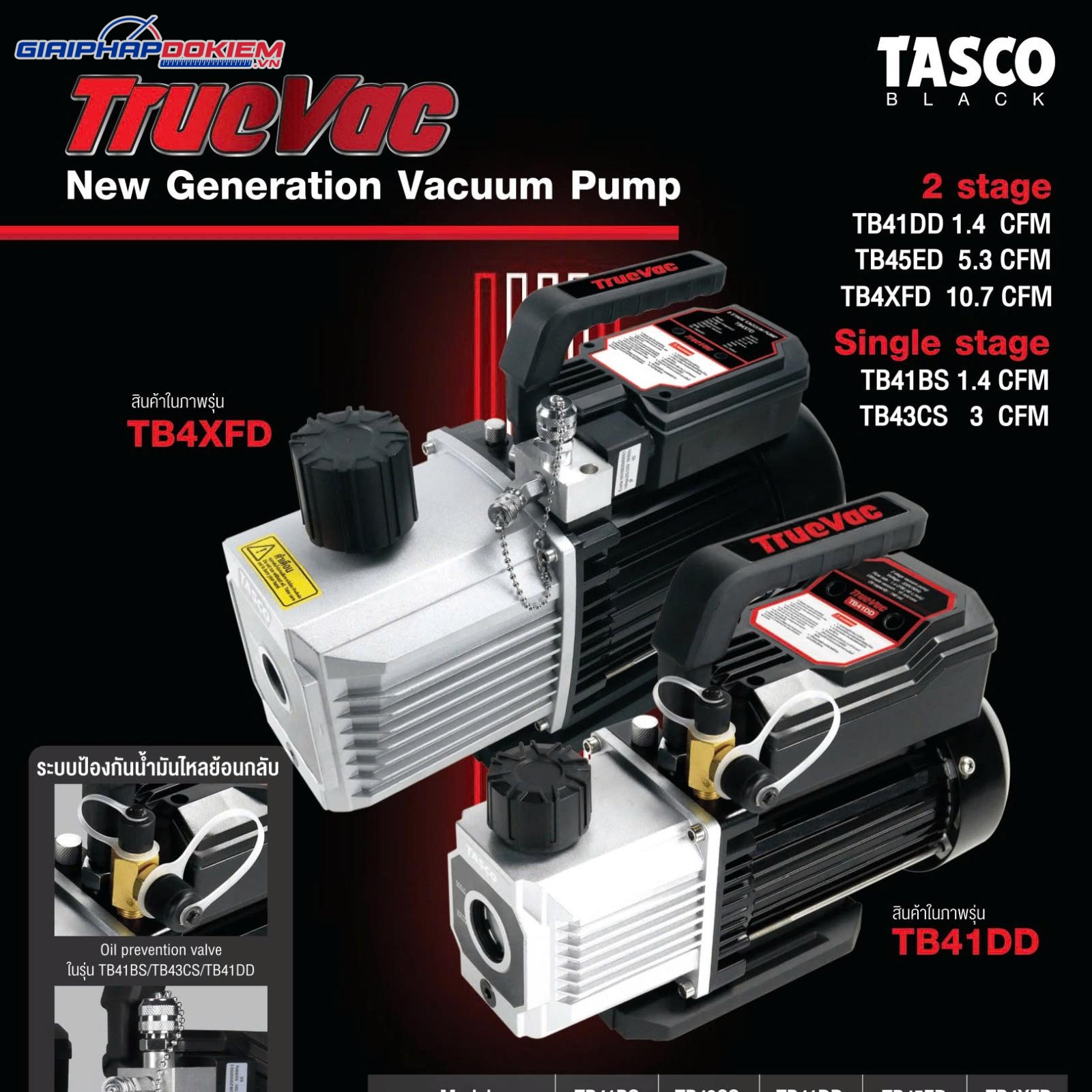 Máy hút chân không 2 cấp Tasco TB4XFD 7 Máy hút chân không 2 cấp Tasco TB4XFD - Ảnh 3