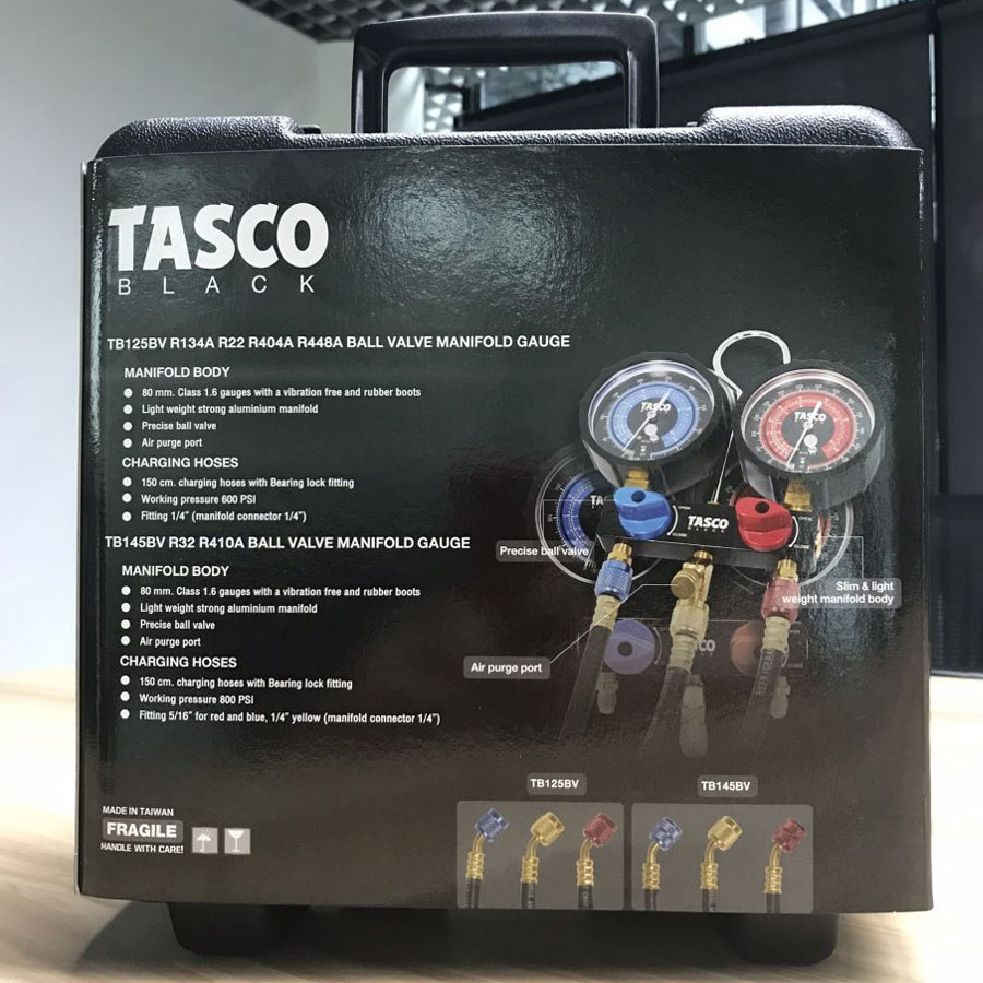 Đồng hồ áp suất ga Tasco TB145BV 6 Đồng hồ áp suất ga Tasco TB145BV - Ảnh 2