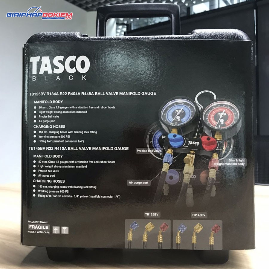Đồng hồ áp suất ga Tasco TB145BV 6 Đồng hồ áp suất ga Tasco TB145BV - Ảnh 2
