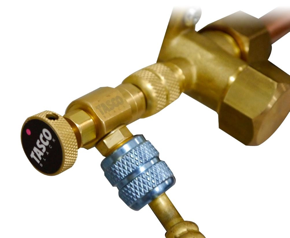 Dây nạp ga kèm van chống bỏng Tasco TBC140MR 9 Dây nạp ga kèm van chống bỏng TBC140MR