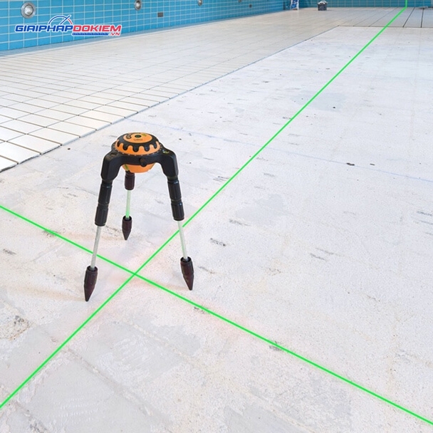 Máy cân bằng laser Geospider Green 9 Máy cân bằng laser Geospider Green - Ảnh 5