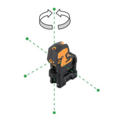 Máy đo laser cân bằng CrossPointer5 Green 13 may can bang laser ngoai troi crosspointer5 green geo fennel xoay 2 chieu 1080 608 min
