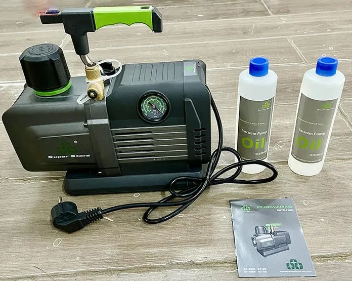 Bơm hút chân không dùng điện 2 cấp 4.5CFM Super Stars ST-4BM 11 5cfm 1