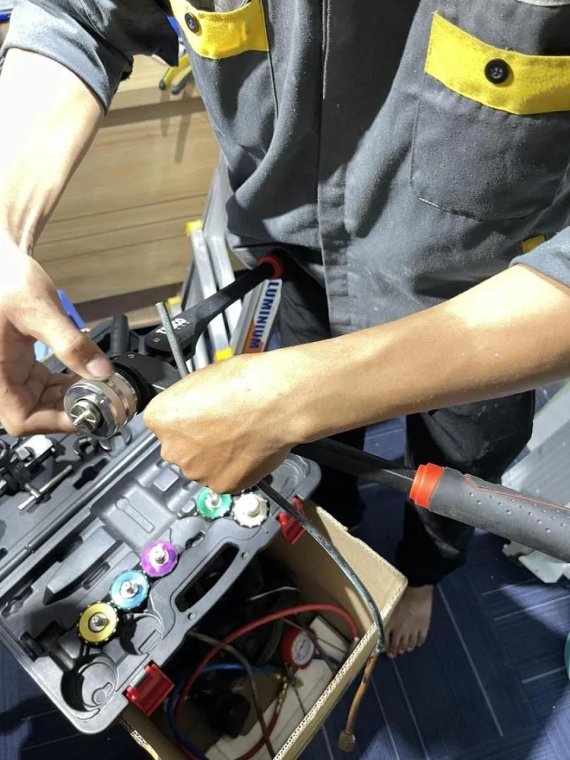 Bộ nong ống đồng TB800 10 bo nong ong dong tasco tb800 3