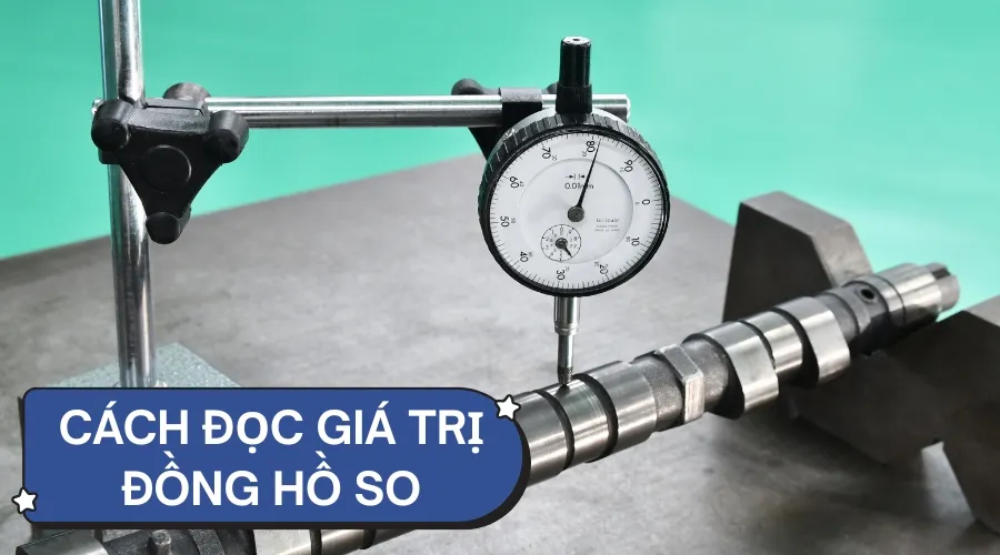 Cách đọc giá trị đồng hồ so