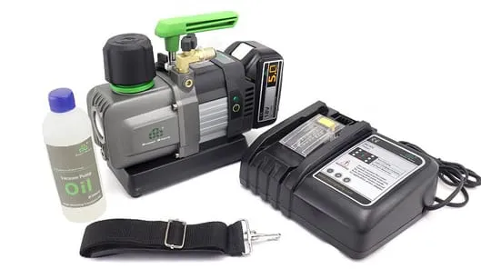 Máy hút chân không dùng pin 2.5CFM Super Stars ST-2BMC-SET (2 Cấp) 12 may bom chan khong dung pin 2 5cfm super stars super stars st 2bmc set1 1