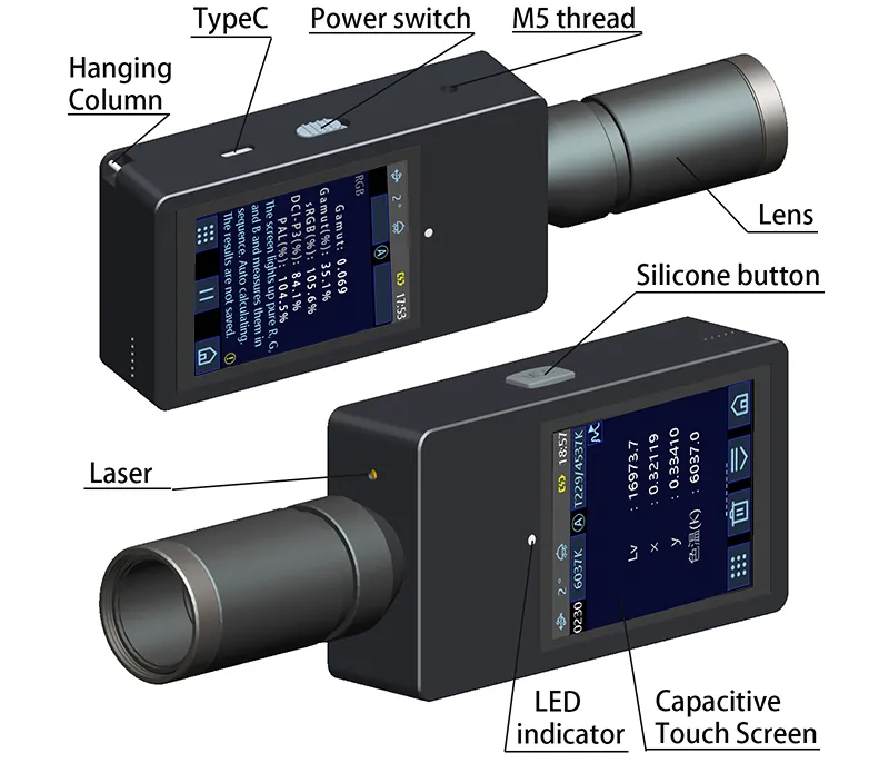 Máy phân tích màu Huicolor CI510 27 97edfc145dd0576