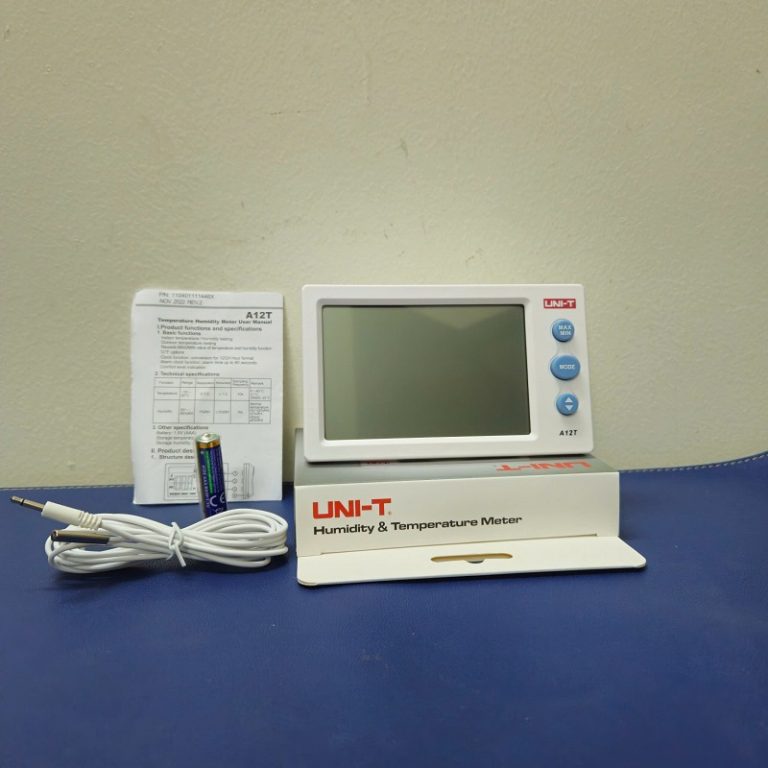 Đồng hồ đo nhiệt độ độ ẩm Uni-T A12T (50°C, 95%RH) 2 Đồng hồ đo nhiệt độ độ ẩm Uni-T A12T (50°C, 95%RH) - Ảnh 2
