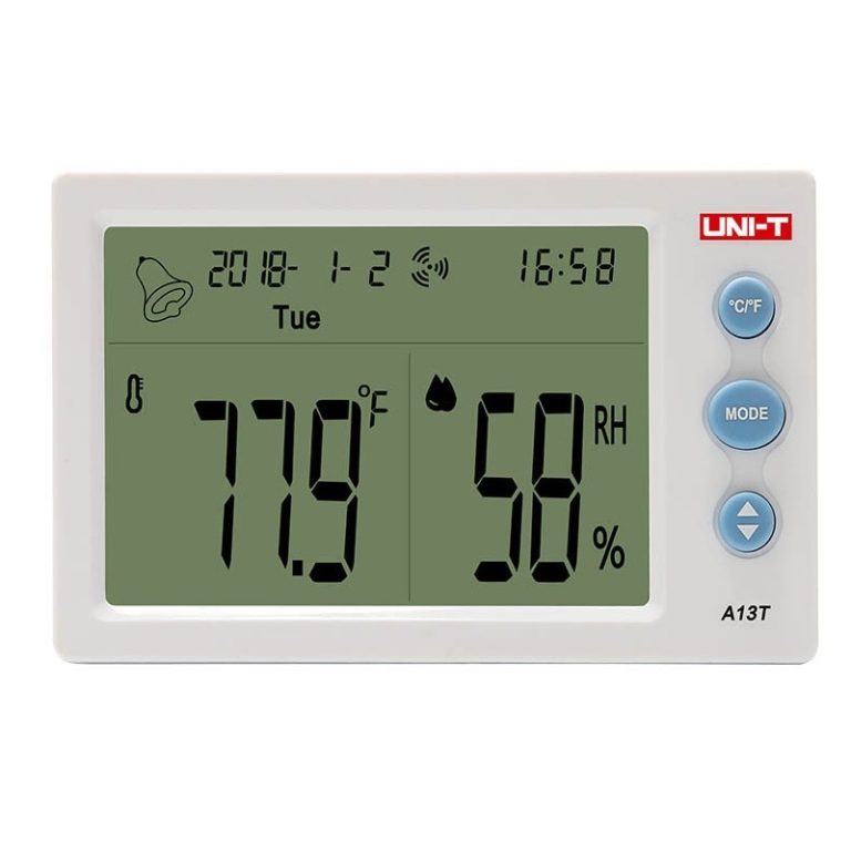 Máy đo nhiệt độ độ ẩm Uni-T A13T (50°C;95%RH) 1 Máy đo nhiệt độ độ ẩm Uni-T A13T (50°C;95%RH)