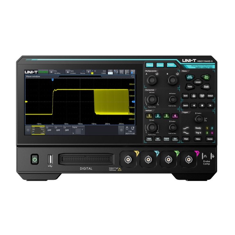 Máy hiện sóng độ phân giải cao Uni-T MSO1154HD-S (150MHz; 4CH; GEN) 1 Máy hiện sóng độ phân giải cao Uni-T MSO1154HD-S (150MHz; 4CH; GEN)