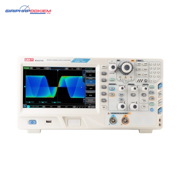 Máy hiện sóng Uni-T MSO2102 (100MHz, 2CH) 1 Máy hiện sóng Uni-T MSO2102 (100MHz, 2CH)