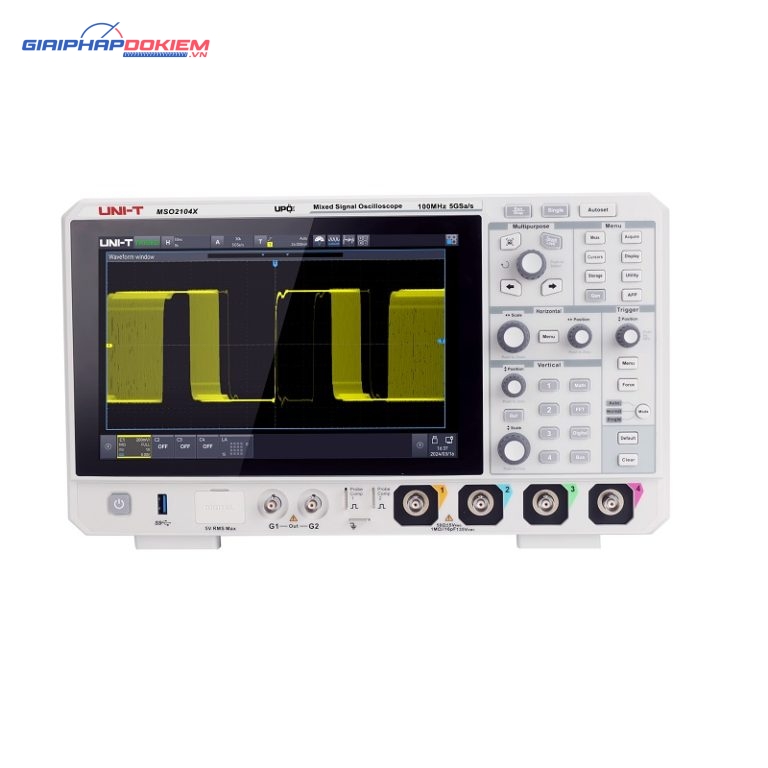 Máy hiện sóng Uni-T MSO2104X (100MHz) 1 Máy hiện sóng Uni-T MSO2104X (100MHz)