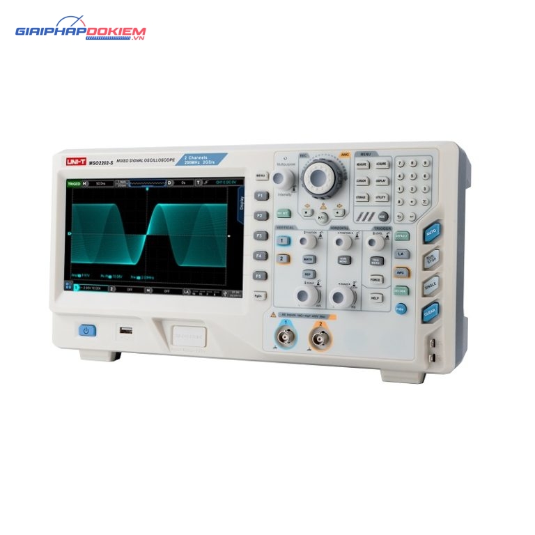 Máy hiện sóng Uni-T MSO2202-S (200MHz, 2CH, GEN) 1 Máy hiện sóng Uni-T MSO2202-S (200MHz, 2CH, GEN)