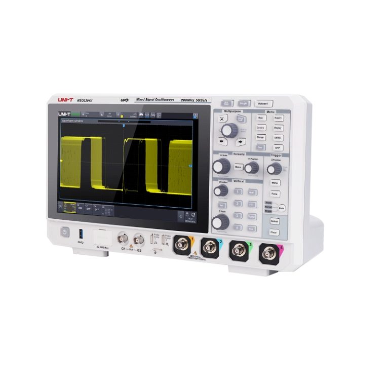 Máy hiện sóng Uni-T MSO2204X (200MHz) 1 Máy hiện sóng Uni-T MSO2204X (200MHz)