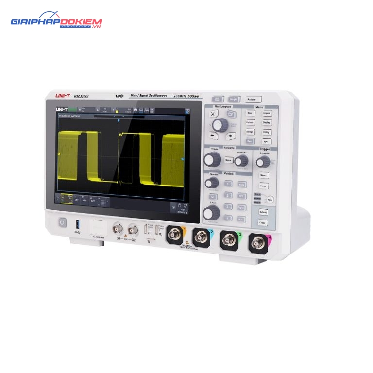Máy hiện sóng Uni-T MSO2204X (200MHz) 1 Máy hiện sóng Uni-T MSO2204X (200MHz)