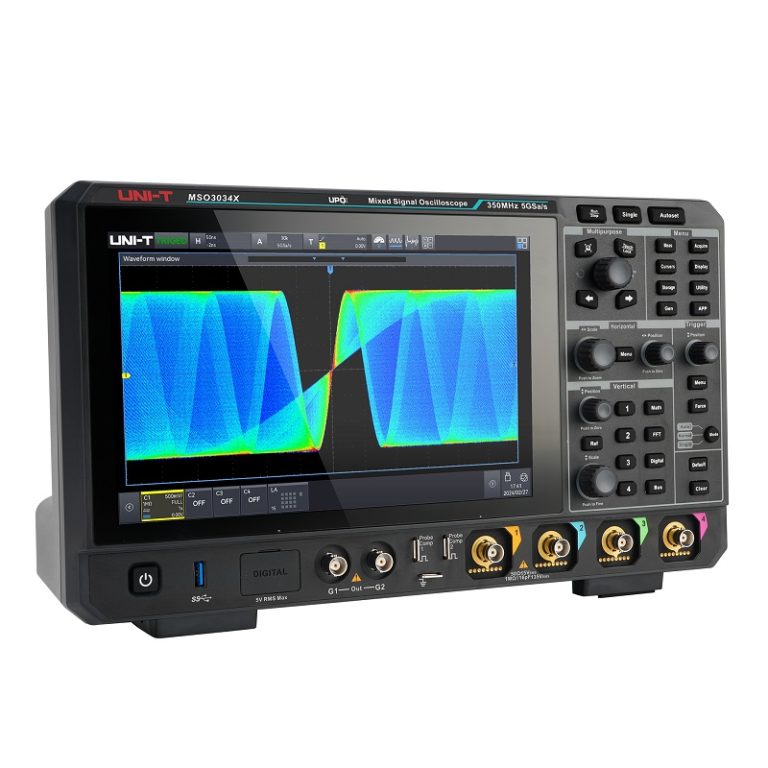 Máy hiện sóng tín hiệu hỗn hợp Uni-T MSO3034X (350MHz, 4CH) 1 Máy hiện sóng tín hiệu hỗn hợp Uni-T MSO3034X (350MHz, 4CH)