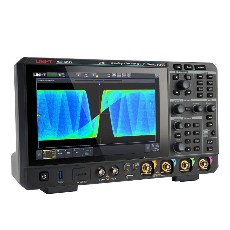 Máy hiện sóng tín hiệu hỗn hợp Uni-T MSO3054X (500MHz, 4CH) 1 Máy hiện sóng tín hiệu hỗn hợp Uni-T MSO3054X (500MHz, 4CH)