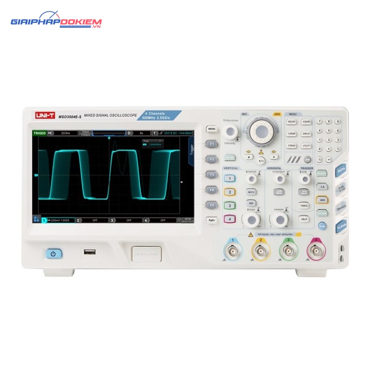 Máy hiện sóng Uni-T MSO3504E-S (500MHz, 4CH, GEN) 1 Máy hiện sóng Uni-T MSO3504E-S (500MHz, 4CH, GEN)