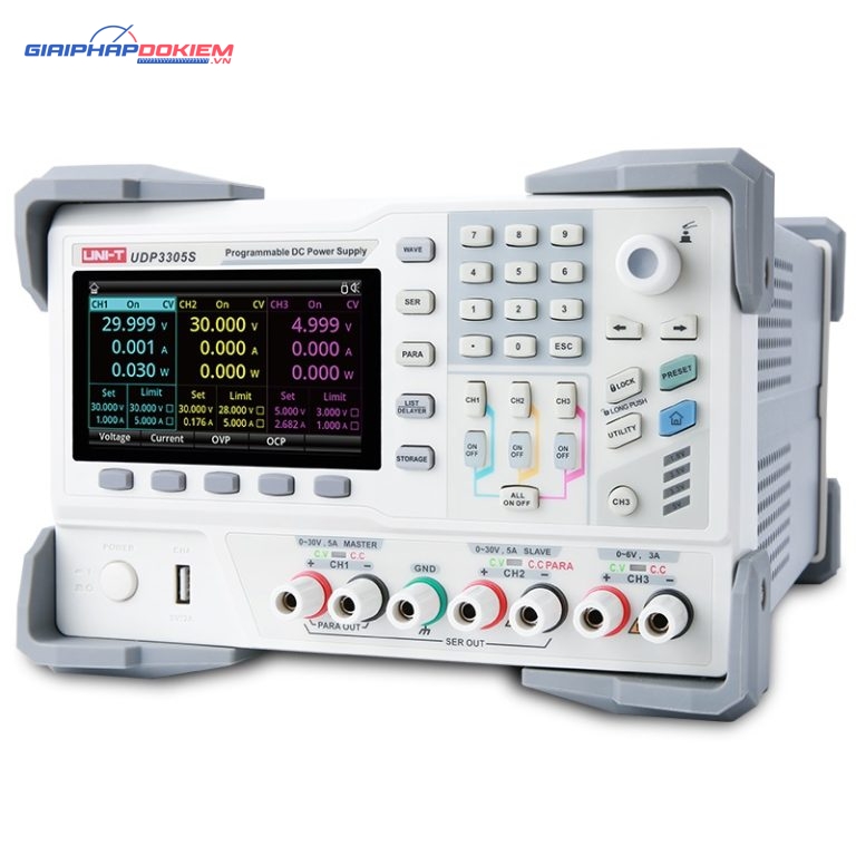 Máy cấp nguồn DC tuyến tính Uni-T UDP3305S (30V/5A/4CH) 1 Máy cấp nguồn DC tuyến tính Uni-T UDP3305S (30V/5A/4CH)