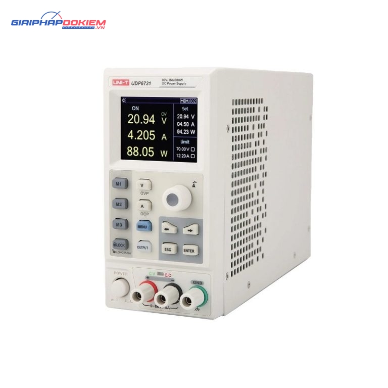 Nguồn DC chuyển mạch Uni-T UDP6731 (80V;15A;360W) 1 Nguồn DC chuyển mạch Uni-T UDP6731 (80V;15A;360W)