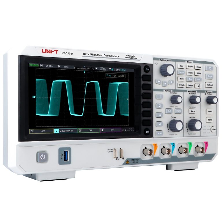 Máy hiện sóng Uni-T UPO1054 (50MHz, 4CH) 1 Máy hiện sóng Uni-T UPO1054 (50MHz, 4CH)